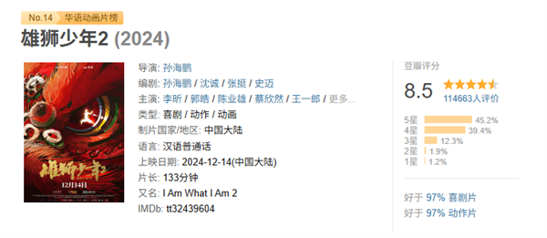 85高分九游娱乐国漫！《雄狮少年2》网播定档6月1日：登陆腾讯视频、优酷(图1)