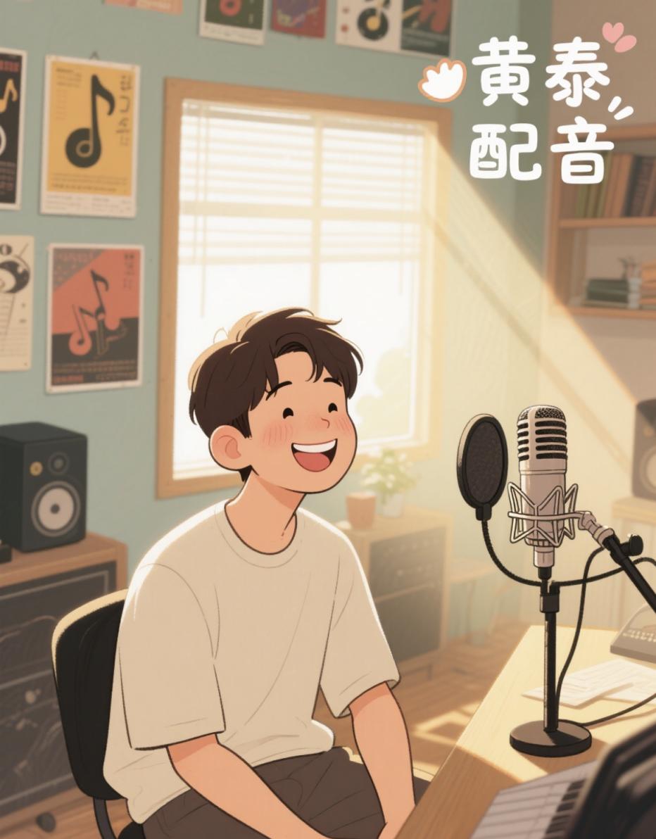 让声音成为你的第二职业：黄泰配音学员真实成长记九游娱乐(图1)