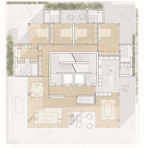 九游娱乐全阳台的四代宅混凝土交付成新样板(图9)