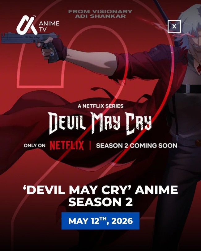 网飞《鬼泣》第二季动画新视觉图公开！九游娱乐5月12日开播(图1)